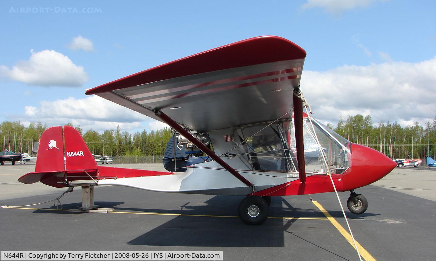 N644R, 2005 Quad City Challenger II C/N CH2-0401-2070, Challenger II at Wasilla Airport