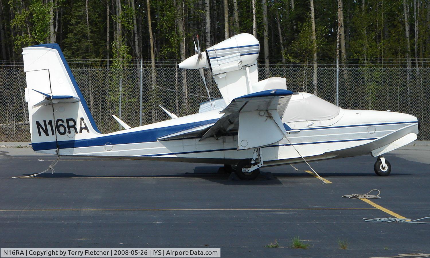 N16RA, 1978 Consolidated Aeronautics Inc. LAKE LA-4-200 C/N 944, Lake LA-4-200 at Wasilla Airport