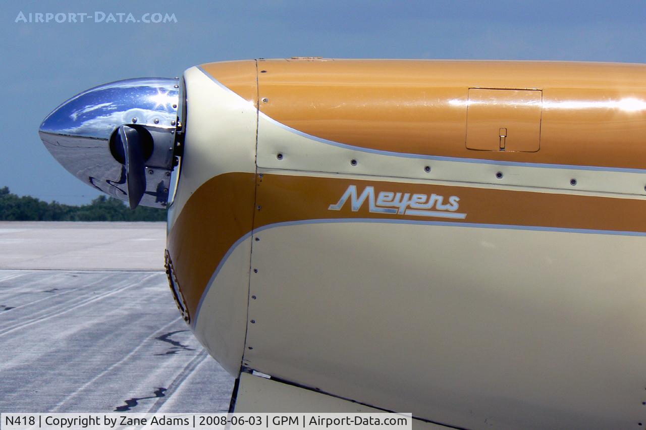 N418, 1966 Aero Commander 200D C/N 359, At Grand Prairie Municipal