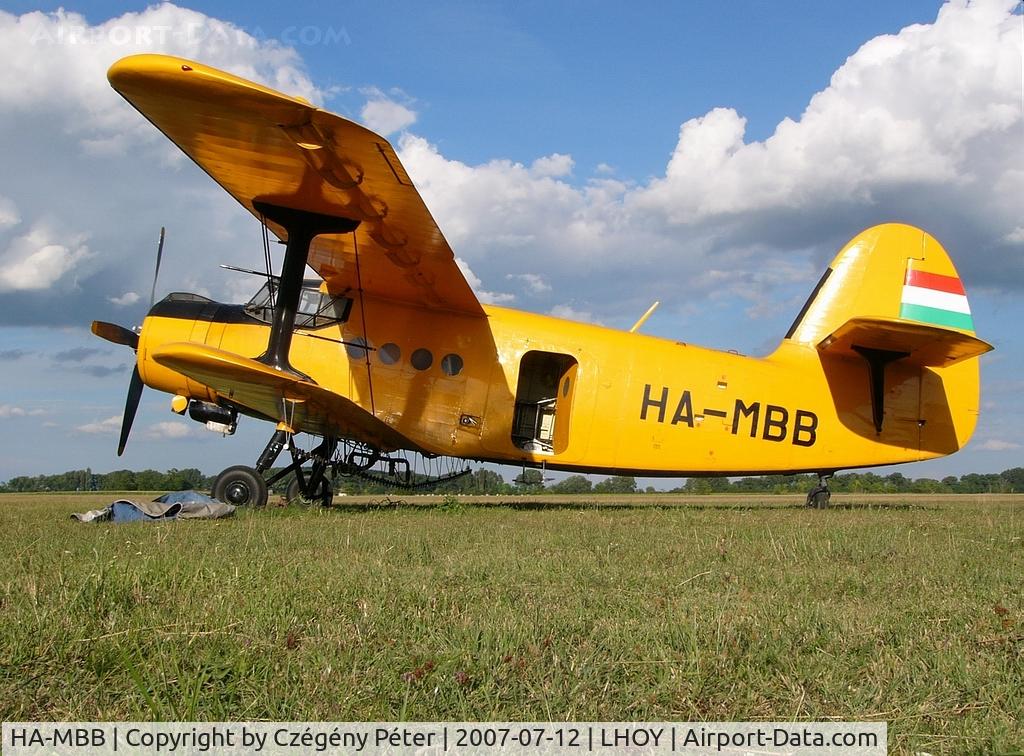 HA-MBB, 1975 Antonov An-2R C/N 1G161-07, Ready for another round spraying job.