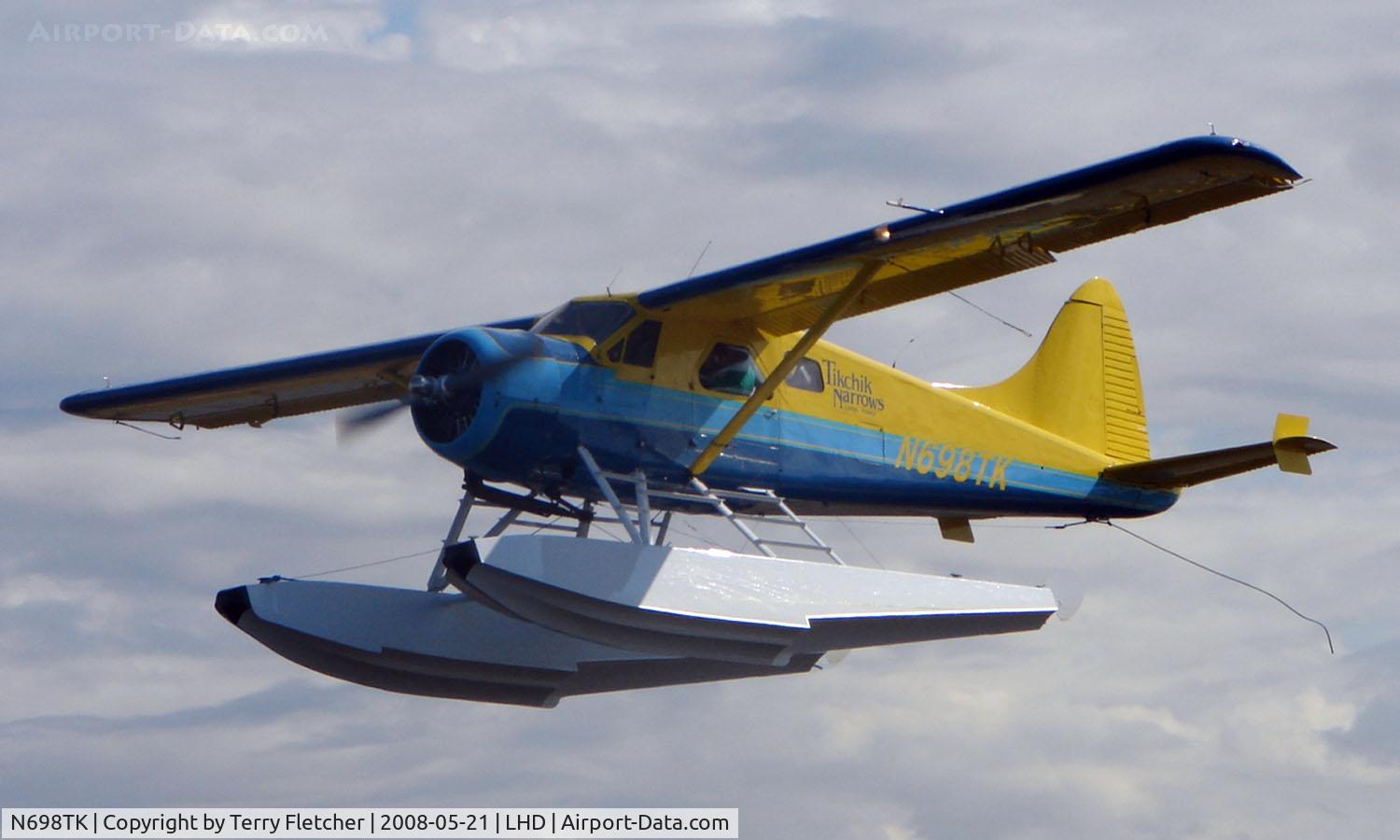 N698TK, 1952 De Havilland Canada DHC-2 Beaver Mk.1 C/N 262, 1952 DHC2 Beaver of Tickchik Narrows at Lake Hood