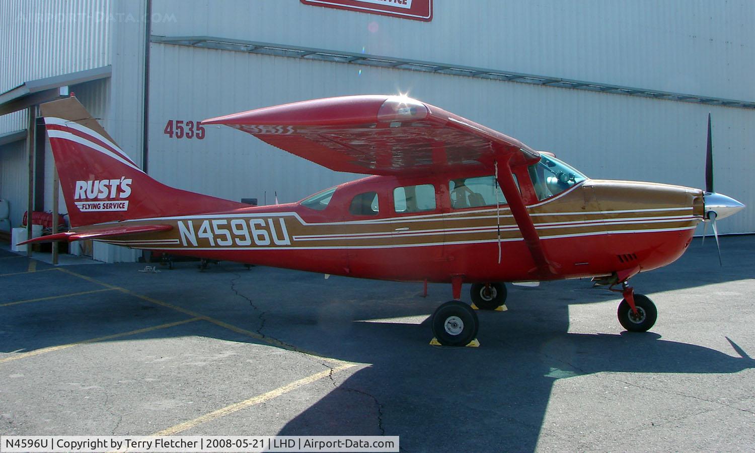 N4596U, 1979 Cessna U206G Stationair C/N U20604990, Rusts Flying services Cessna U206G at Lake Hood