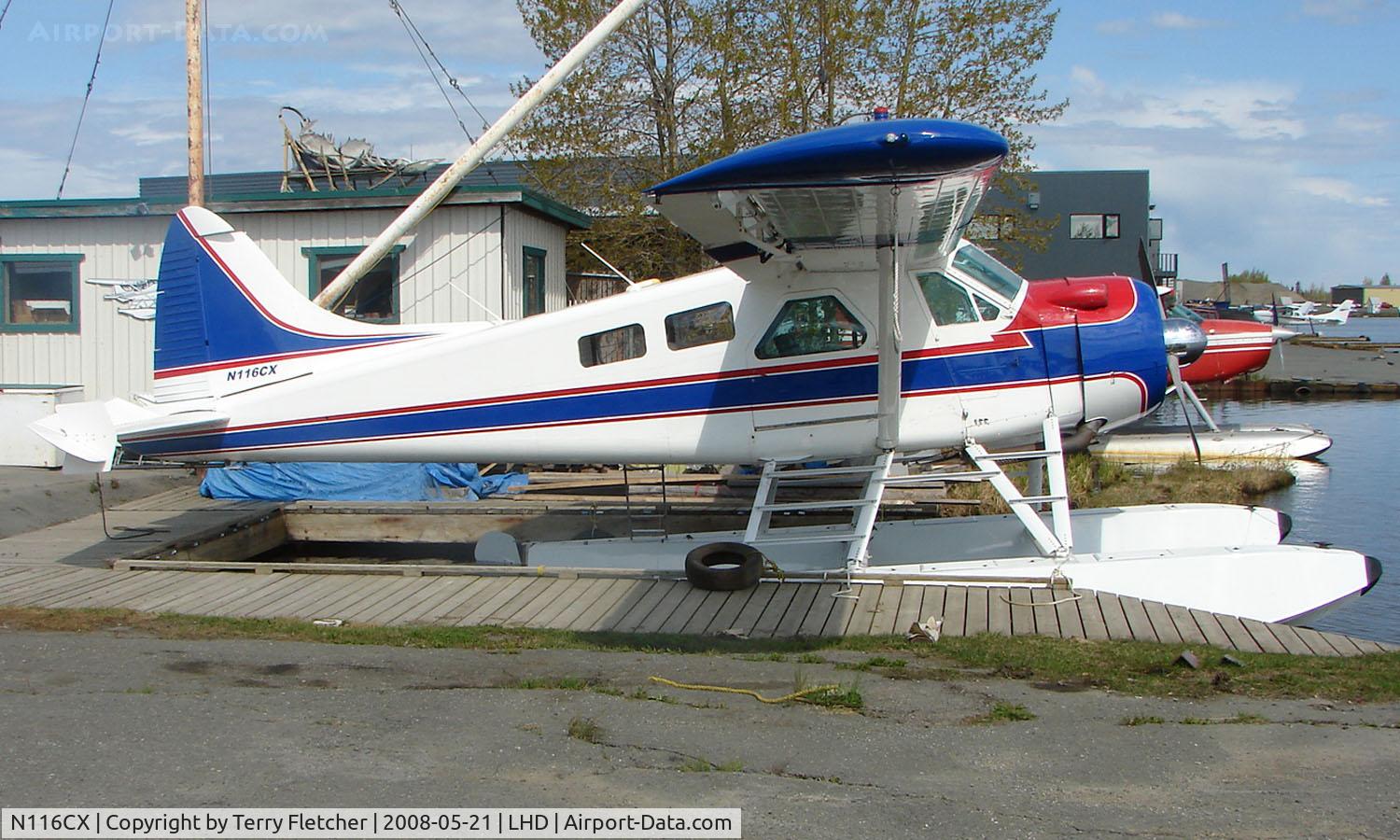 N116CX, 1957 De Havilland Canada DHC-2 Beaver Mk.1 (L20A) C/N 1116, 1957 DHC2 Beaver at Lake Hood
