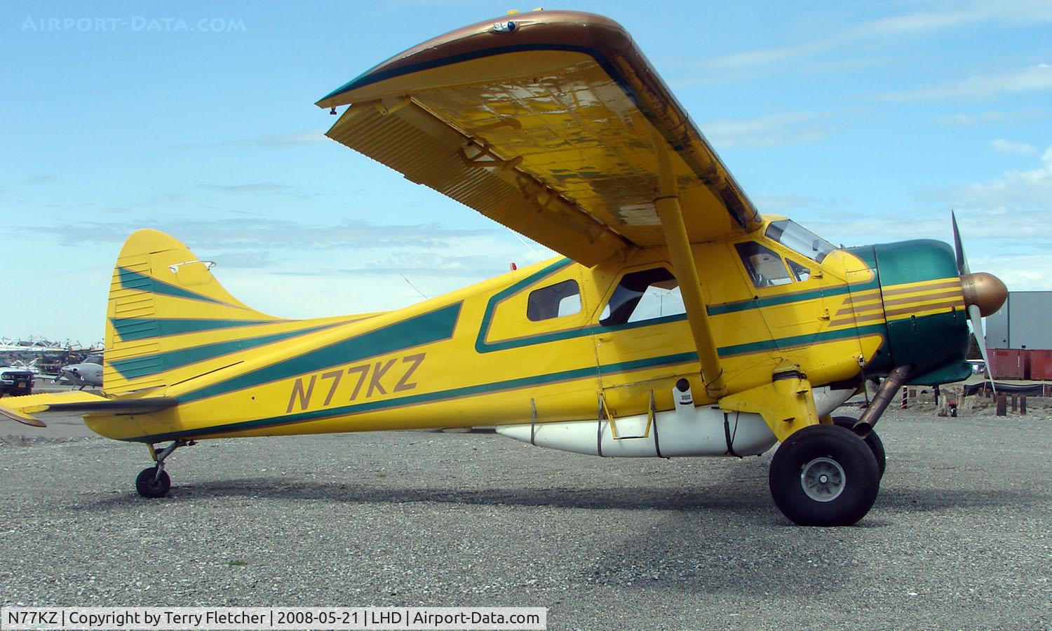 N77KZ, 1955 De Havilland Canada Beaver DHC-2 C/N 950, 1955 DHC2 Beaver  at Lake Hood