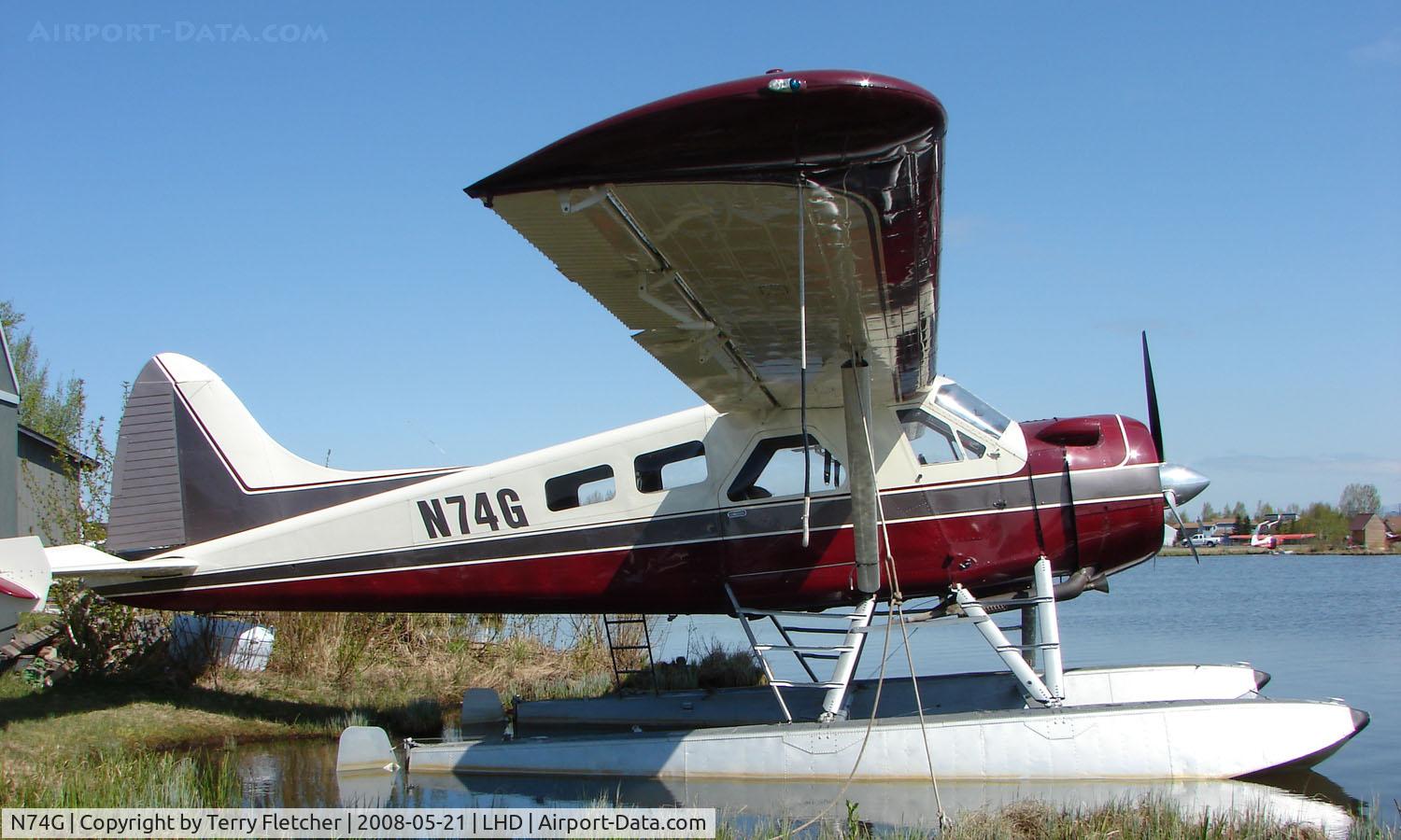 N74G, 1955 De Havilland Canada DHC-2 C/N 1015, 1955 DHC2 Beaver at Lake Hood