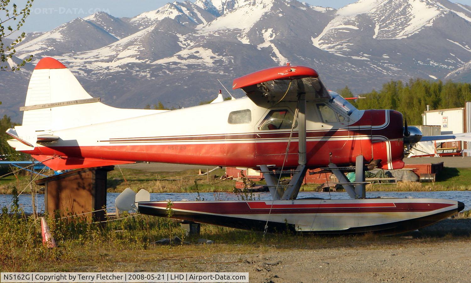 N5162G, 1953 De Havilland Canada DHC-2 Beaver Mk.I C/N 658, 1953 DHC2 Beaver at Lake Hood