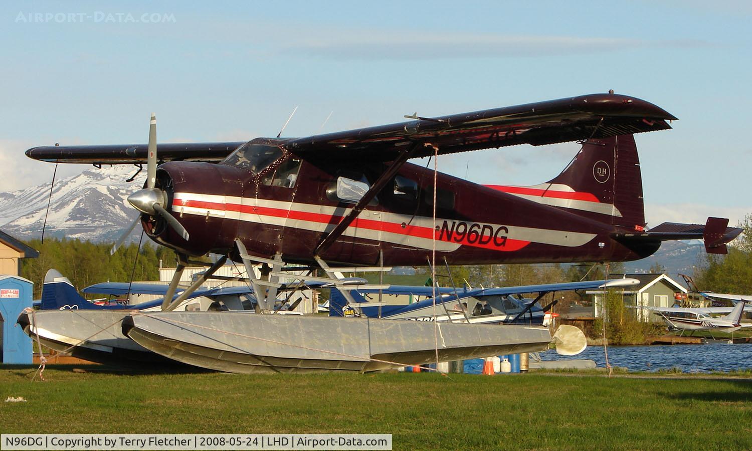 N96DG, 1954 De Havilland Canada DHC-2 Beaver Mk.I (L20A) C/N 702, 1954 DHC2 Beaver at Lake Hood