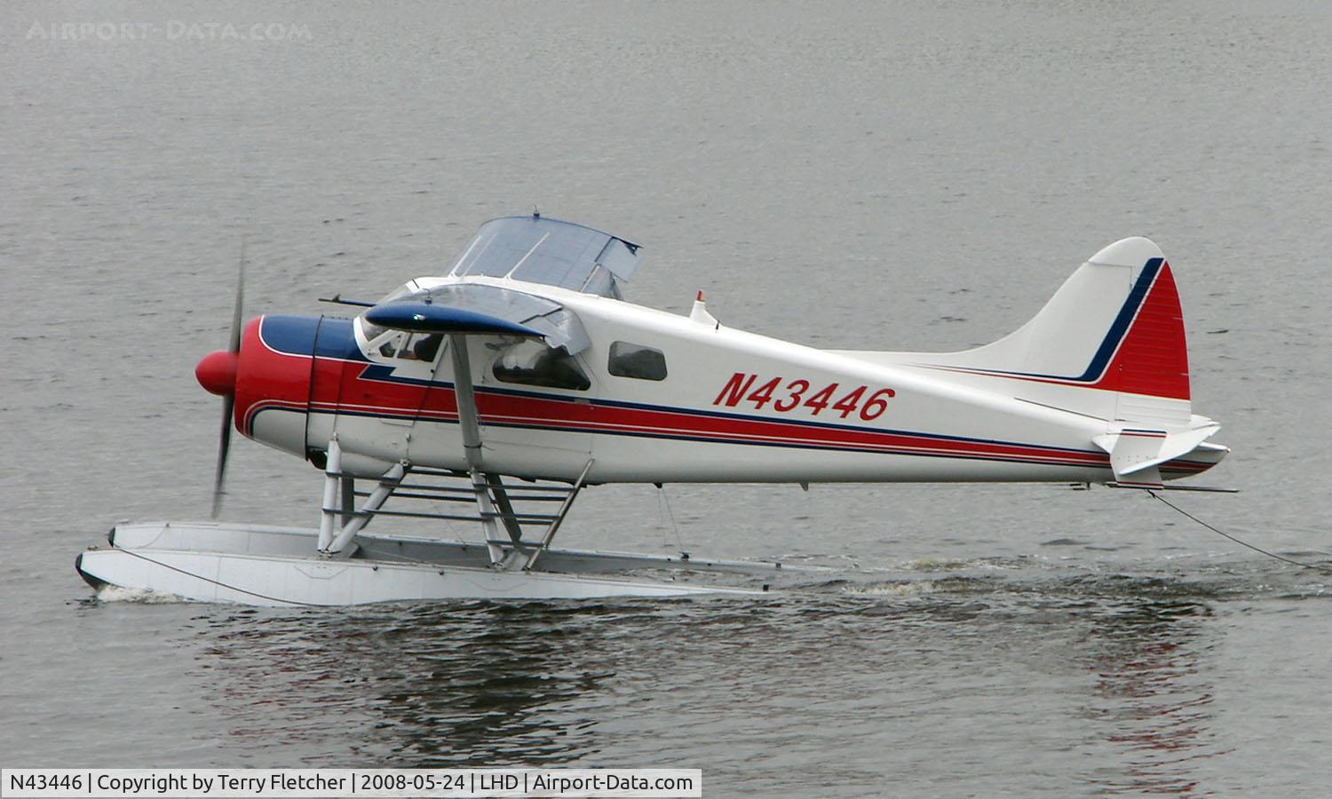 N43446, 1958 De Havilland Canada Beaver DHC-2 C/N 1355, 1958 DHC2 Beaver at Lake Hood