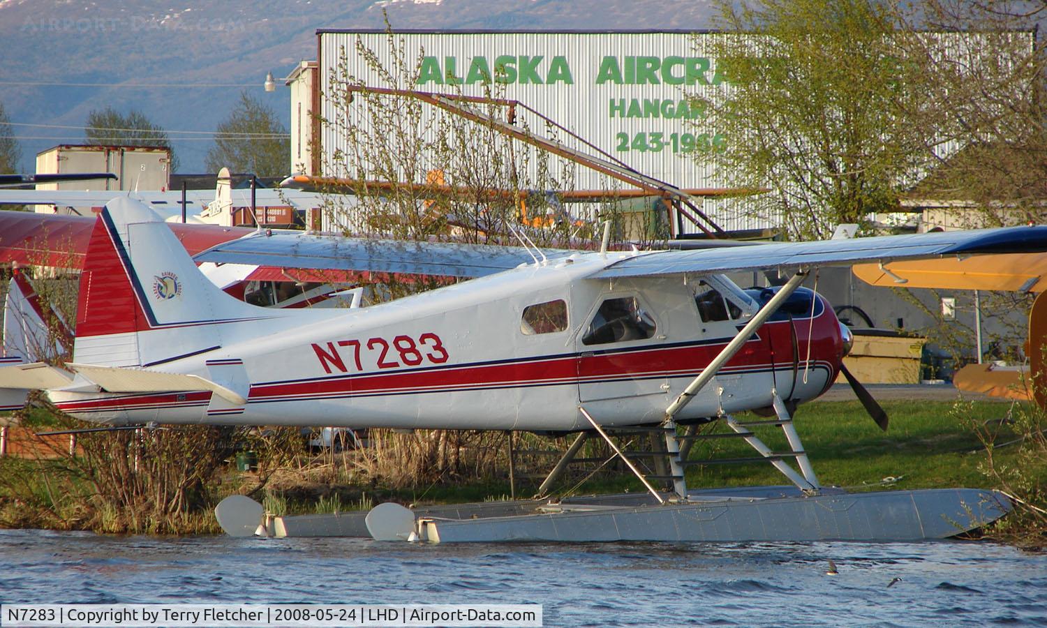 N7283, 1954 De Havilland Canada Beaver DHC-2 C/N 725, 1954 DHC2 Beaver at Lake Hood