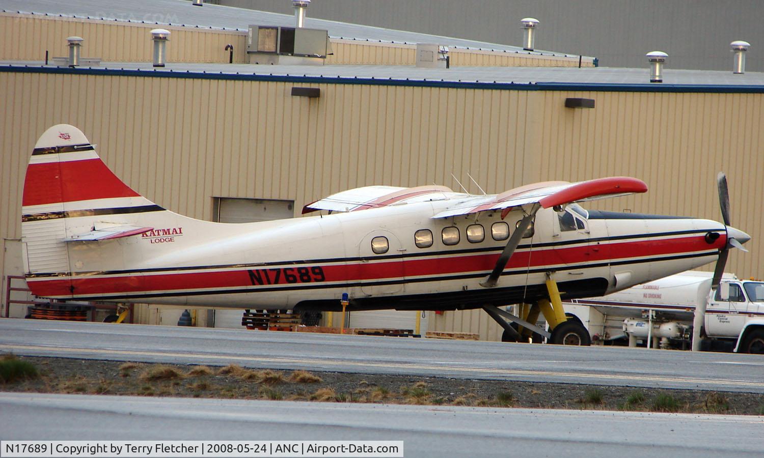 N17689, 1961 De Havilland Canada DHC-3 Otter Otter C/N 431, 1961 DHC Otter of Kalmai Lodge at Anchorage Int