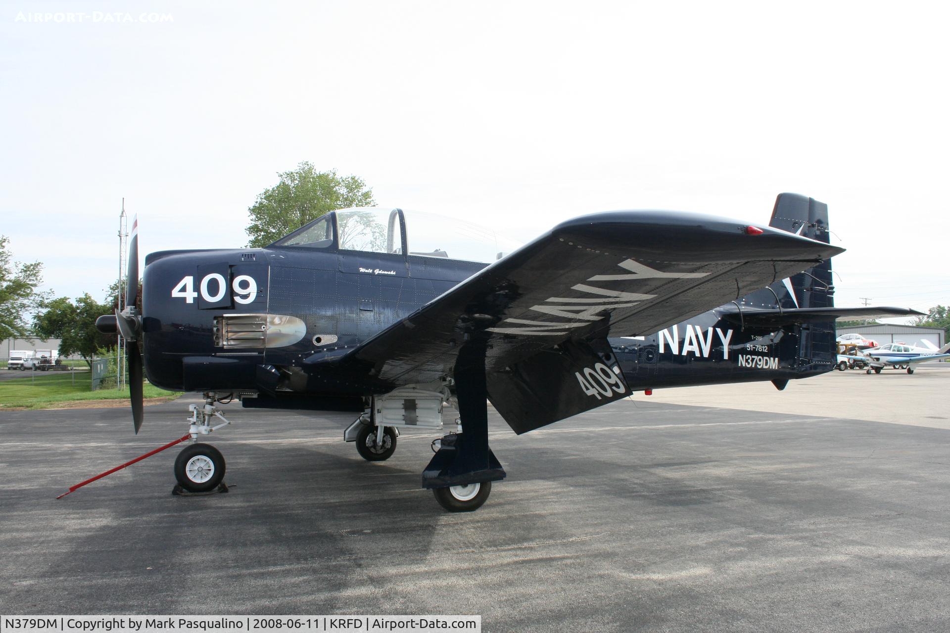 N379DM, 1951 North American T-28A Trojan C/N 174-665, North American T-28F