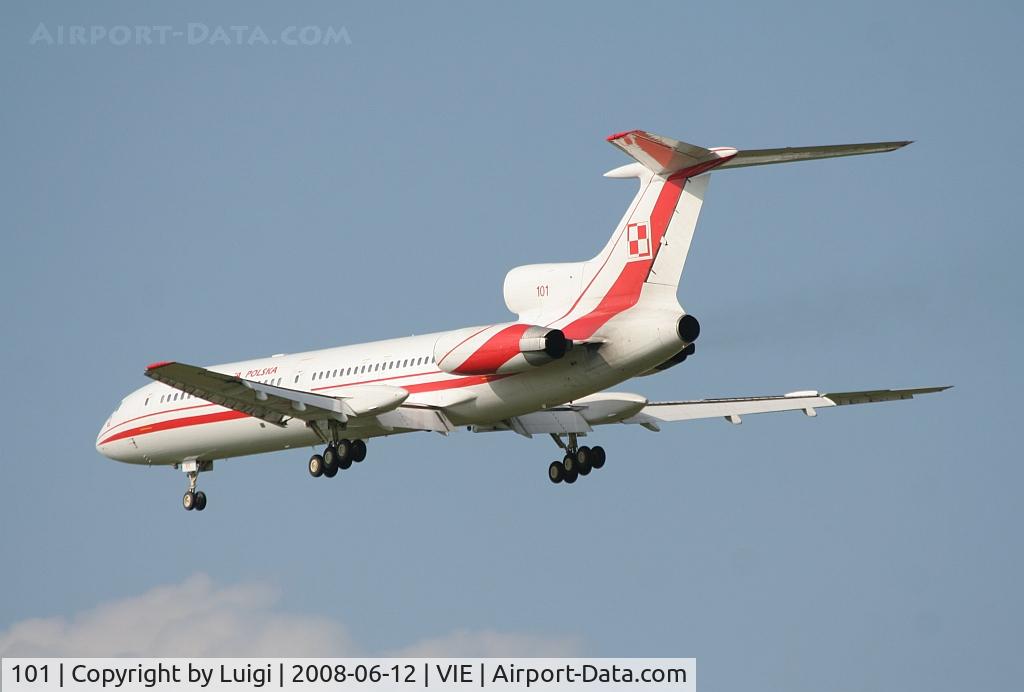 101, 1990 Tupolev Tu-154M C/N 90A837, Republic Polska