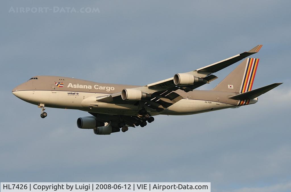 HL7426, 1999 Boeing 747-48EF/SCD C/N 27603, Asiana Cargo 747-400F
