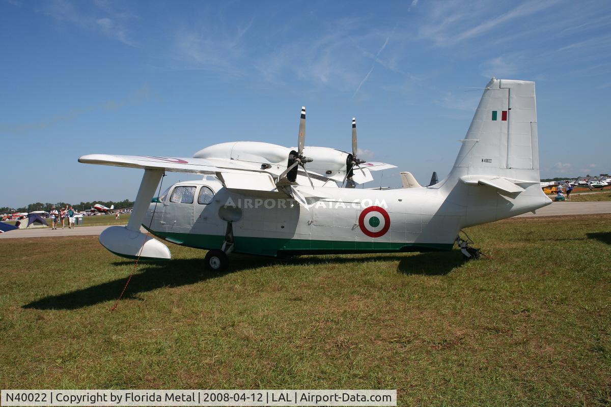 N40022, 1956 Piaggio P.136-L1 C/N 200, Piaggio P.136