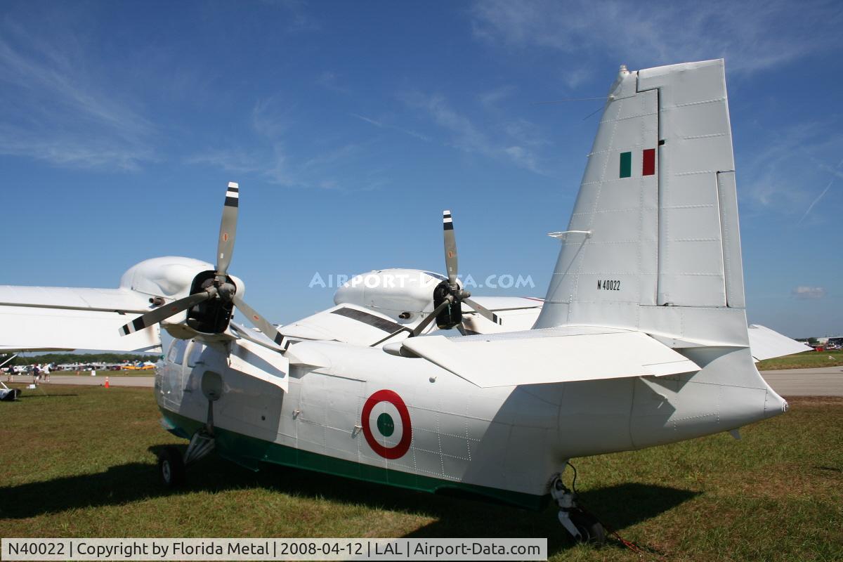 N40022, 1956 Piaggio P.136-L1 C/N 200, Piaggio P.136