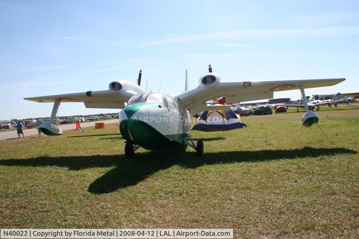 N40022, 1956 Piaggio P.136-L1 C/N 200, Piaggio P.136