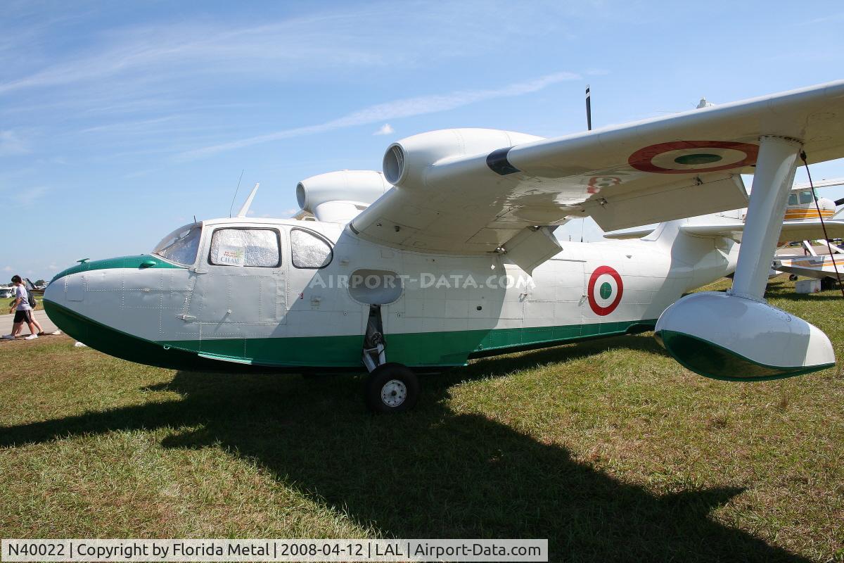 N40022, 1956 Piaggio P.136-L1 C/N 200, Piaggio P.136