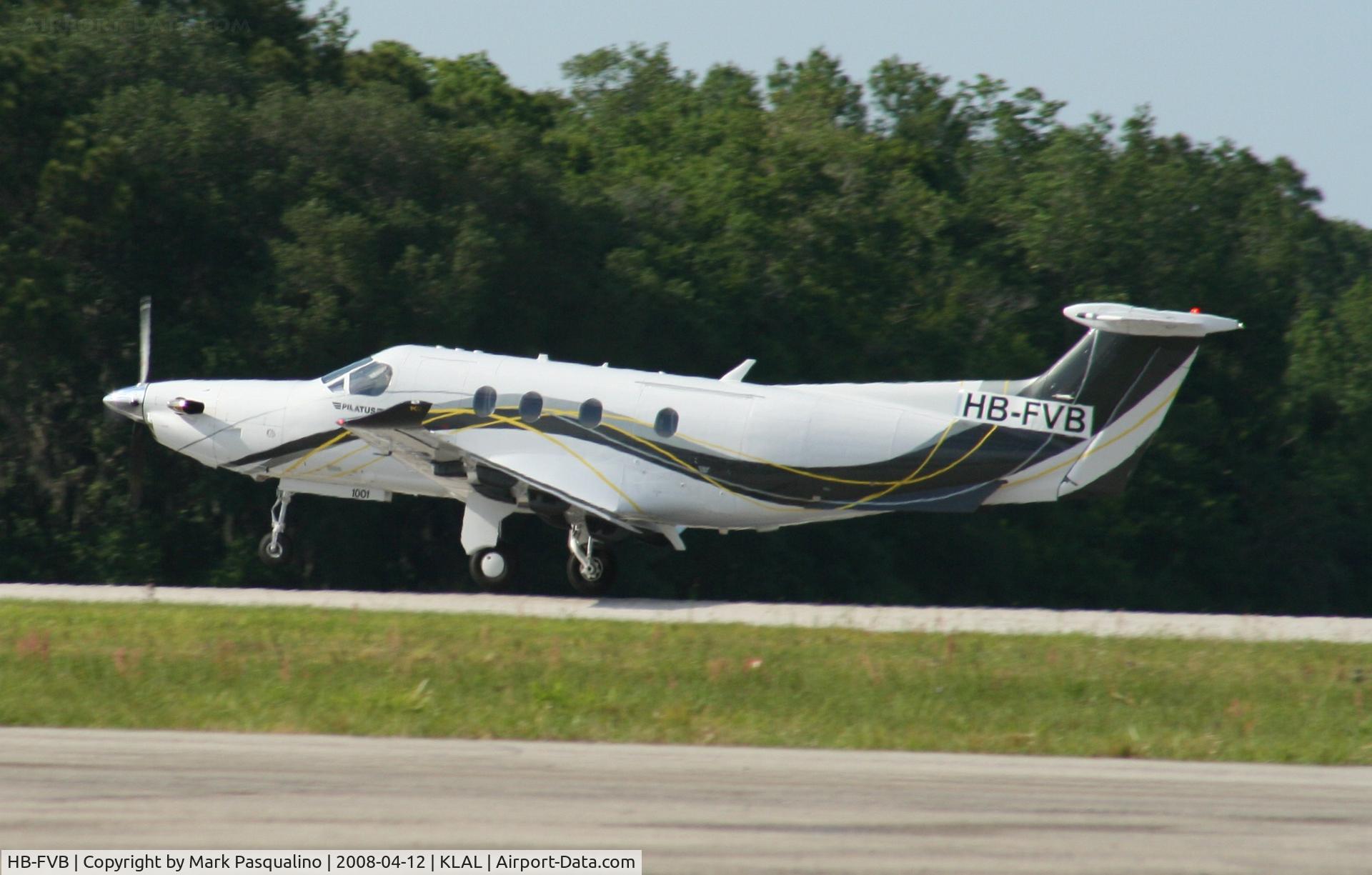 HB-FVB, 2007 Pilatus PC-12/47E C/N 1001, Pilatus PC-12