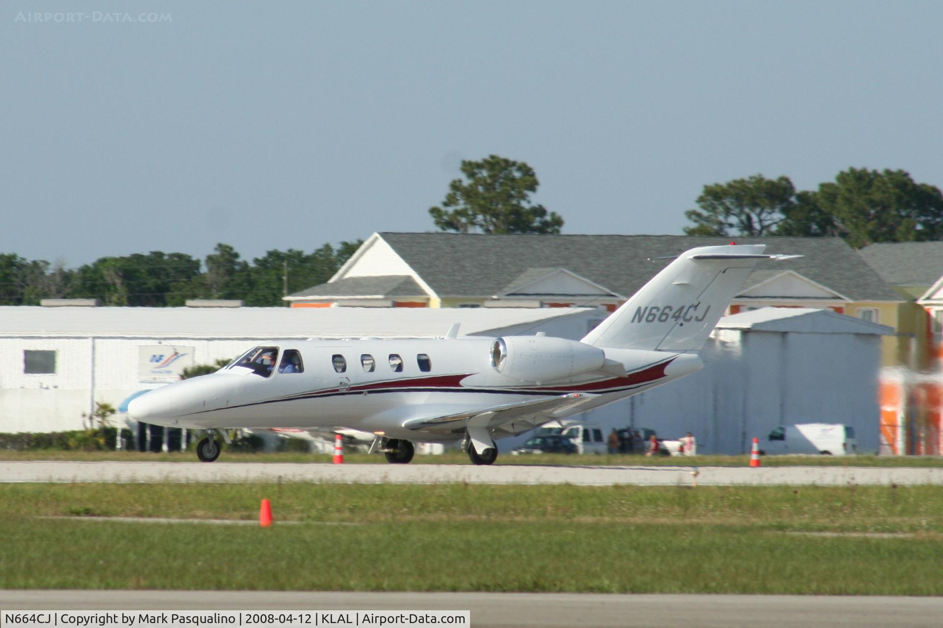 N664CJ, 2008 Cessna 525 CitationJet CJ1+ C/N 525-0664, Cessna 325
