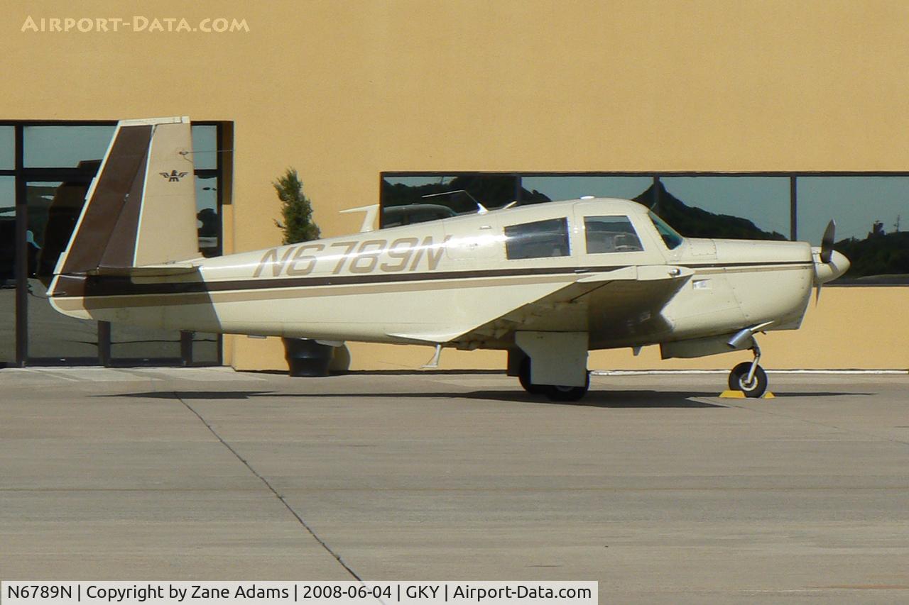 N6789N, 1968 Mooney M20C Ranger C/N 680094, At Arlington Municipal