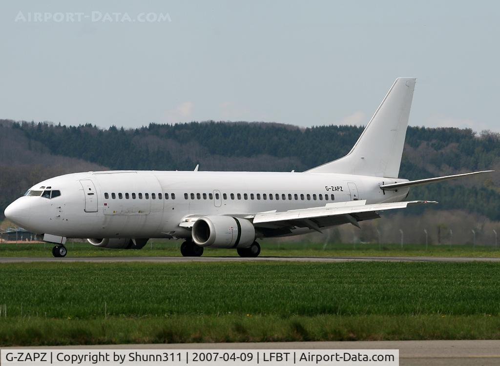 G-ZAPZ, 1991 Boeing 737-33A(QC) C/N 25401, Landing rwy 20...
