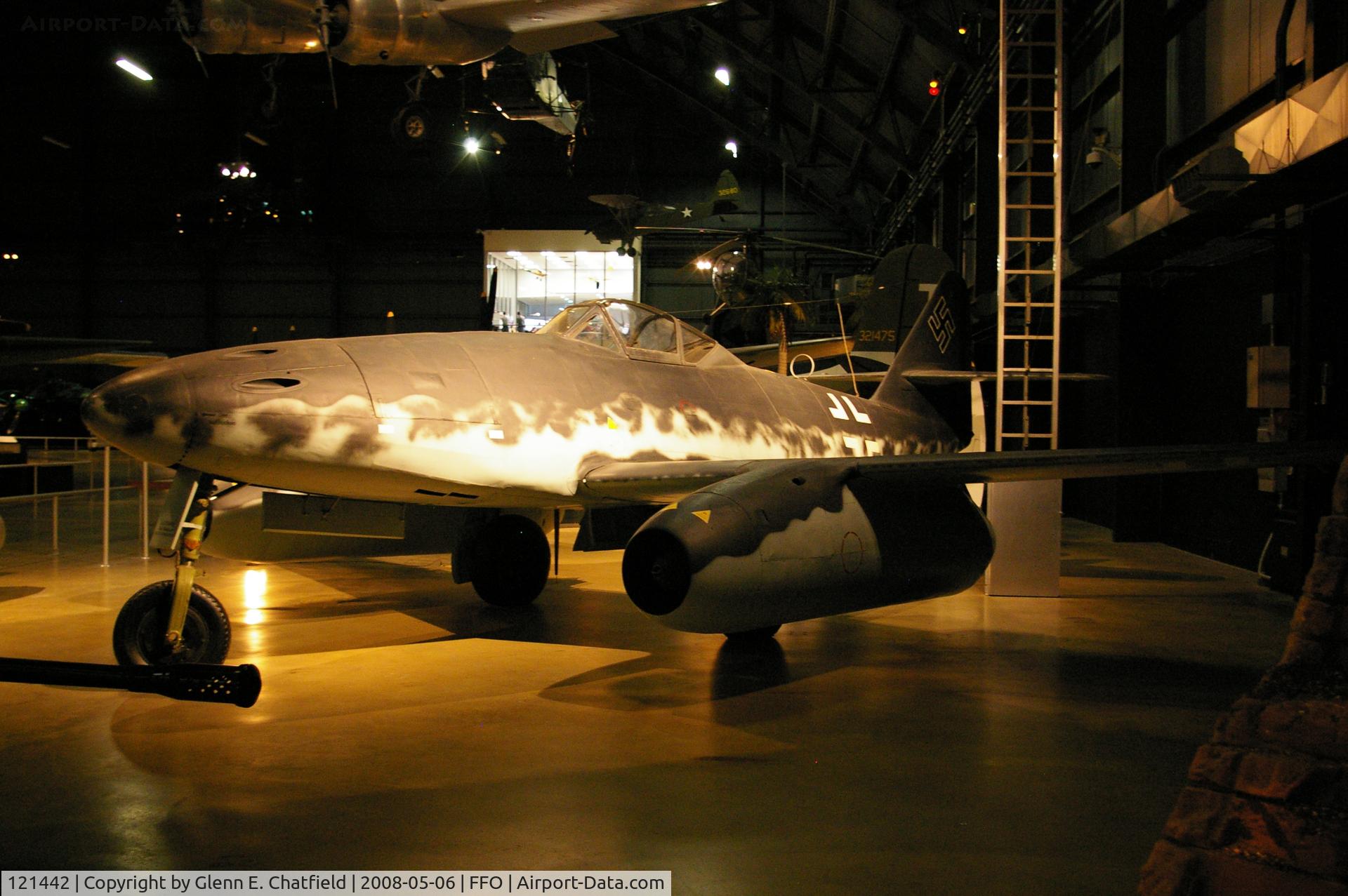121442, Messerschmitt Me-262A Schwalbe C/N 501232, Displayed at the National Museum of the U.S. Air Force
