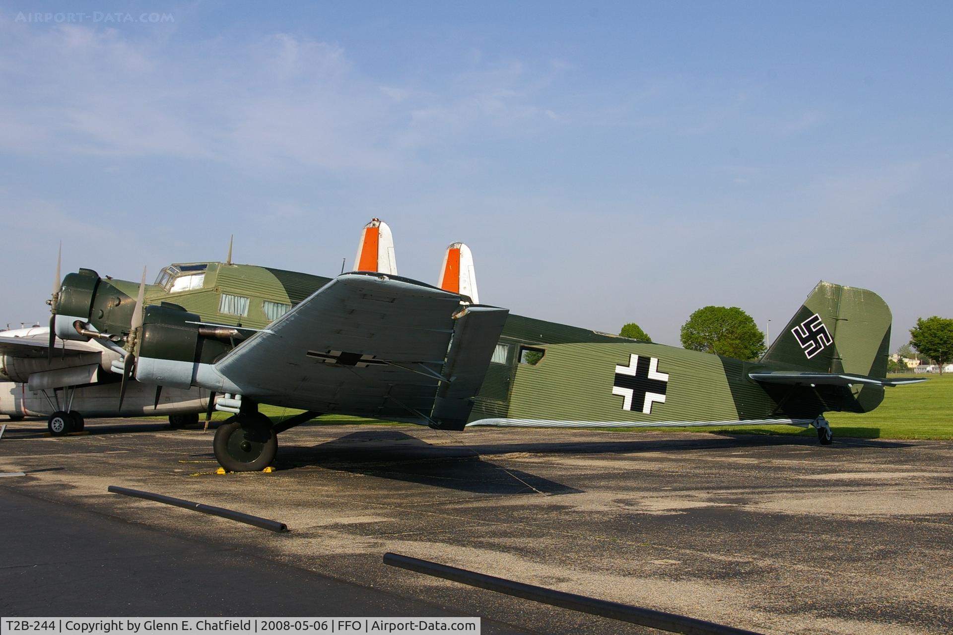 T2B-244, Junkers (CASA) 352L (Ju-52) C/N 135, Displayed at the National Museum of the U.S. Air Force