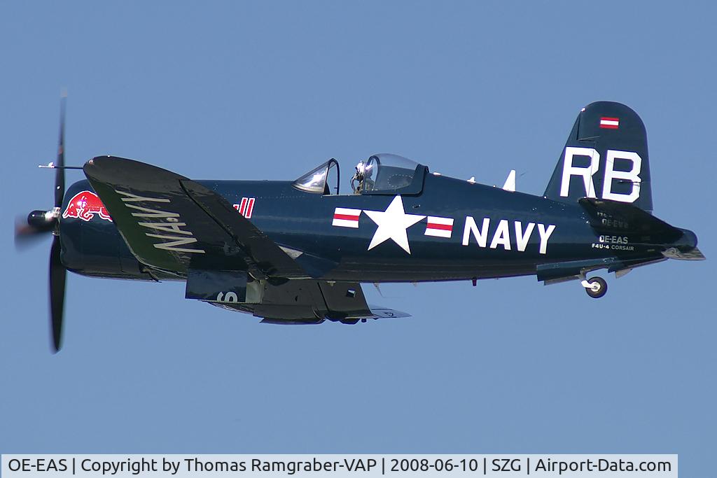 OE-EAS, 1945 Vought F4U-4 Corsair C/N 9149, Red Bull (The Flying Bulls) Vought Corsair