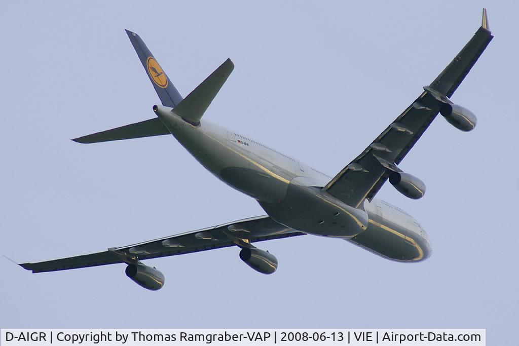 D-AIGR, 1999 Airbus A340-313X C/N 274, Lufthansa Airbus A340-300