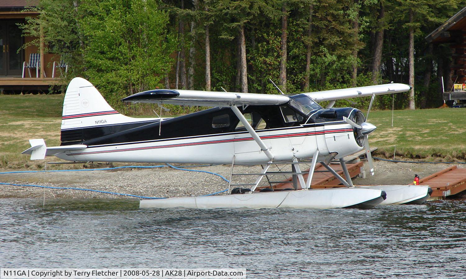 N11GA, 1959 De Havilland Canada Beaver DHC-2 C/N 1111, 1959 DHC2 Beaver at Chena Marina in Fairbanks