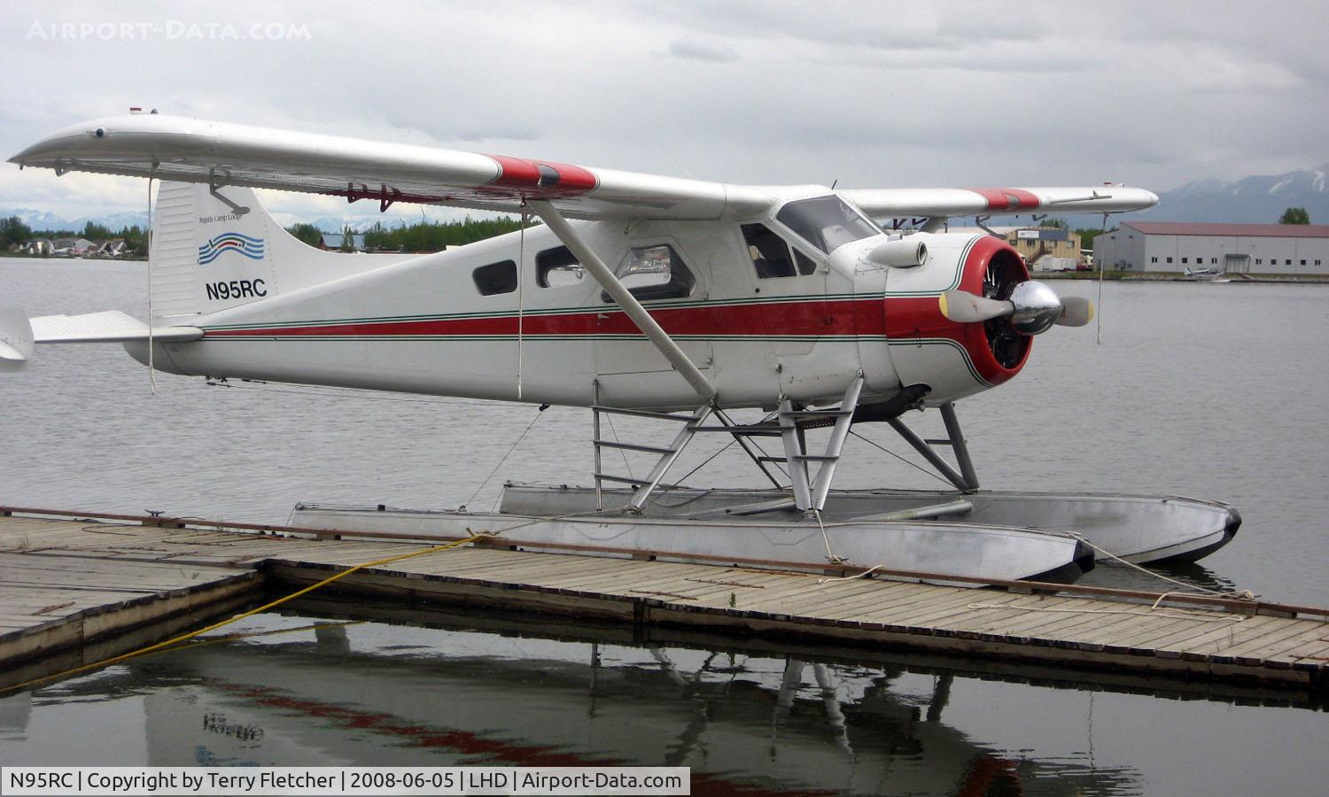 N95RC, 1956 De Havilland Canada DHC-2 Beaver Mk.I C/N 970, 1956 DHC2 Beaver at Lake Hood
