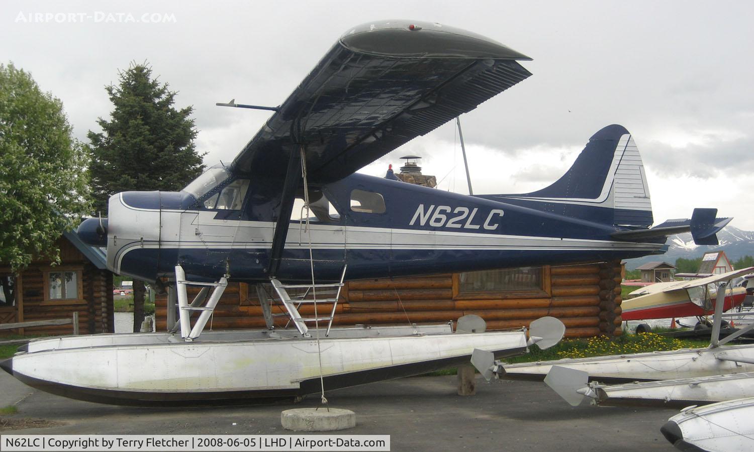 N62LC, 1957 De Havilland Canada DHC-2 Beaver Mk.I C/N 1086, DHC2 Beaver at Lake Hood