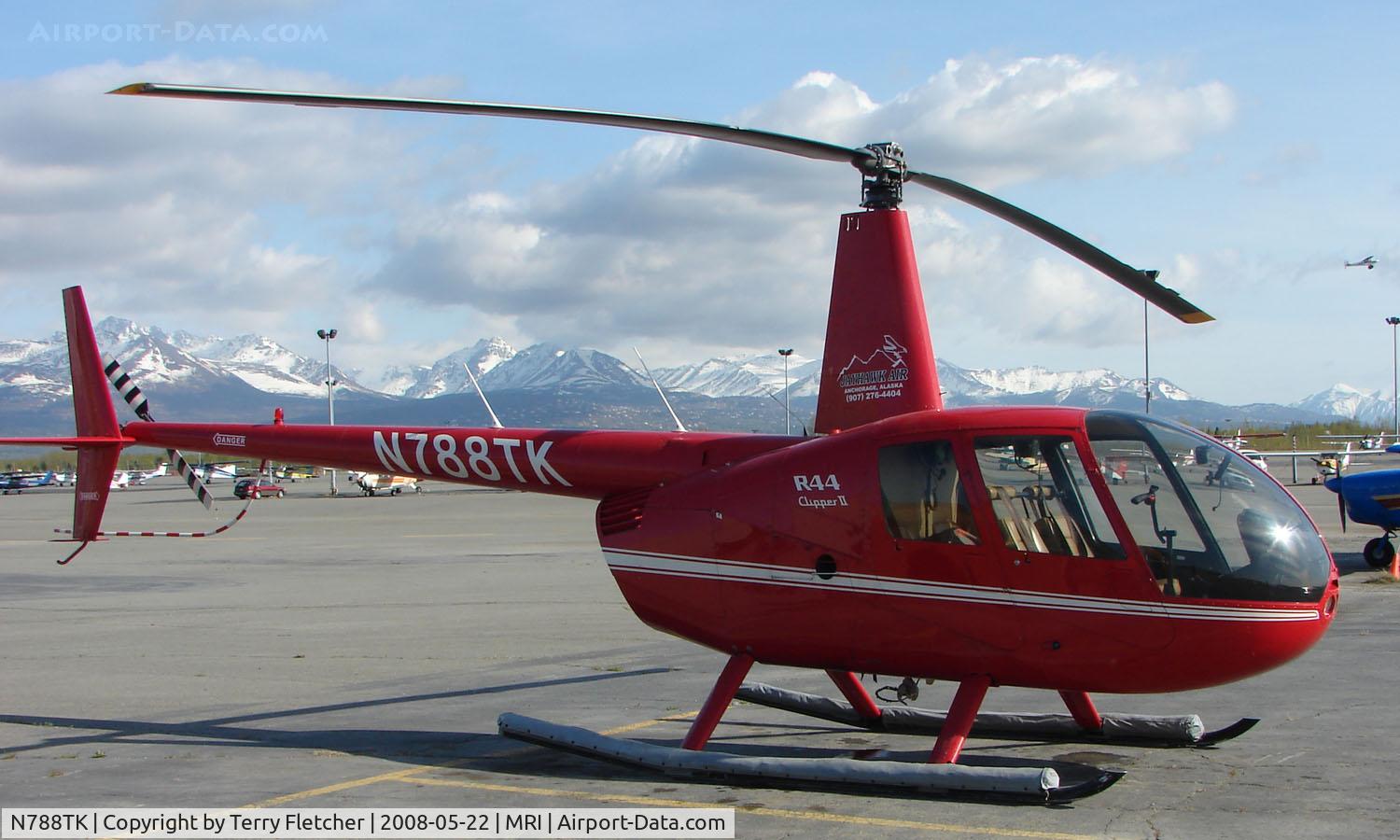 N788TK, 2005 Robinson R44 II C/N 10703, Robinson R44 of Jayhawk Air at Merrill Field
