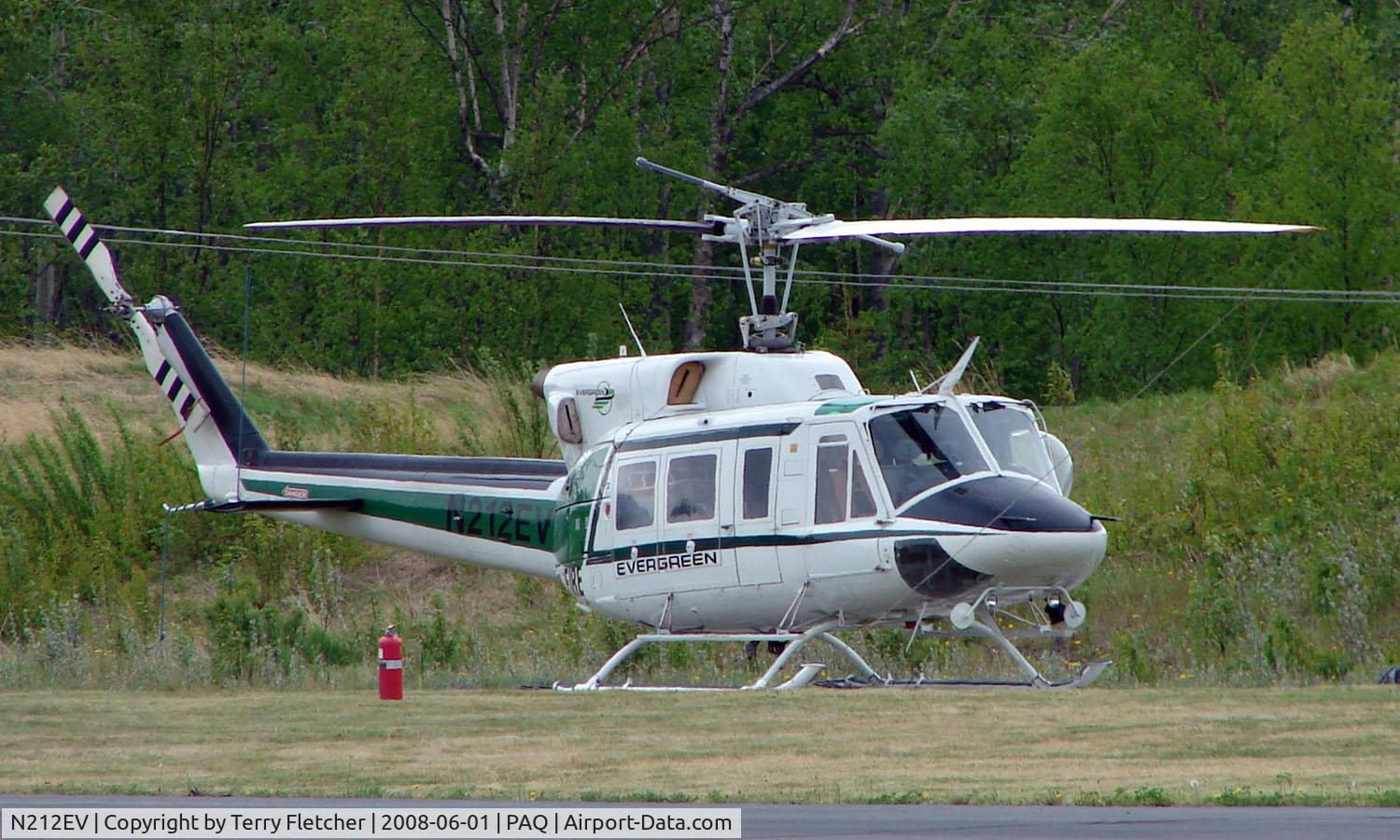 N212EV, 1978 Bell 212 C/N 30881, Bell 212 of Evergreen based at Palmer AK for Fire duties