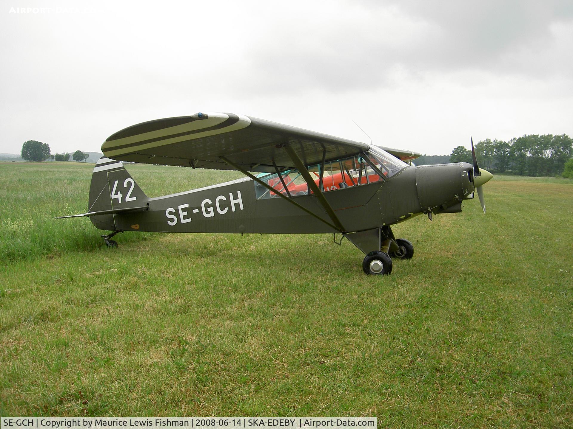 SE-GCH, 1966 Piper PA-18-150 Super Cub C/N 18-8361, Piper Super Cub 51B