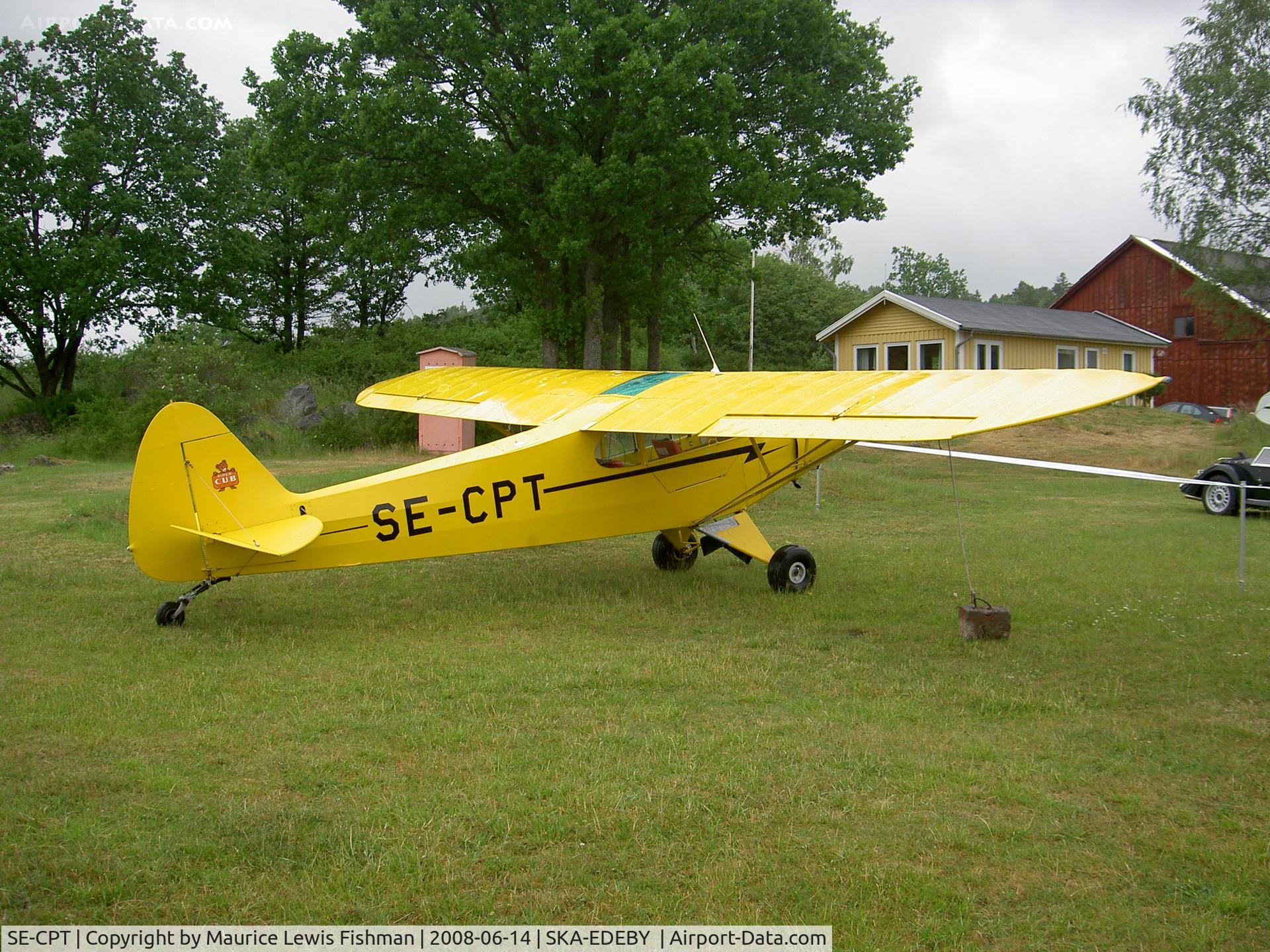 SE-CPT, 1958 Piper PA-18 C/N 18-6749, Piper PA 18 Super Cub