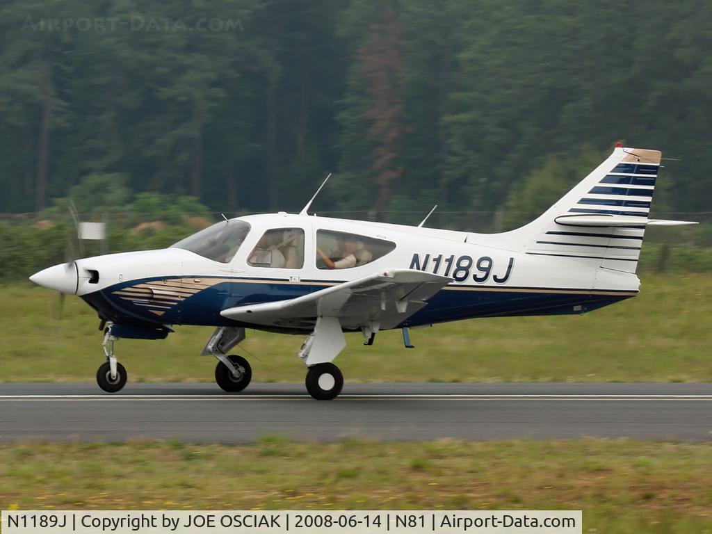 N1189J, 1974 Aero Commander 112 C/N 189, New plane at Hammonton.