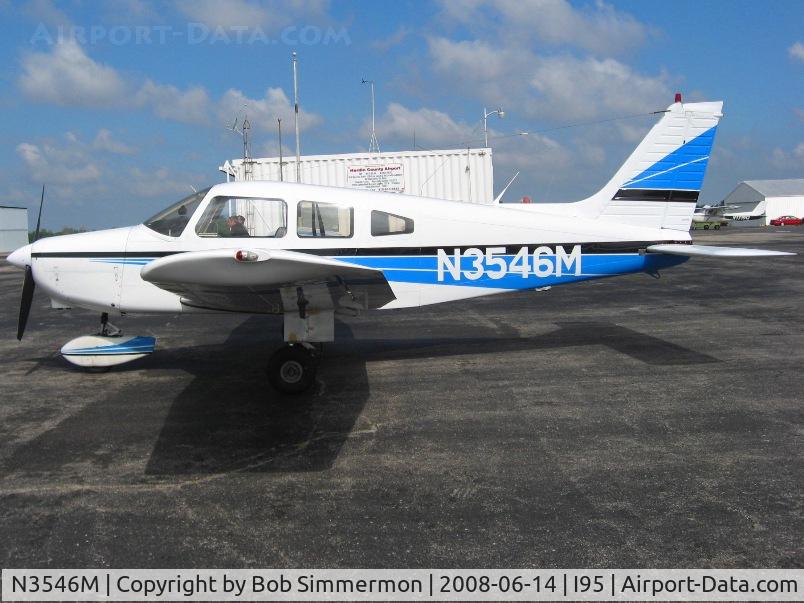 N3546M, 1978 Piper PA-28-161 C/N 28-7816353, On the ramp at Kenton, OH