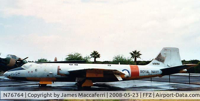 N76764, 1954 English Electric Canberra TT.18 C/N EEP13535, At Arizona Wing Commemorative Air Force Museum