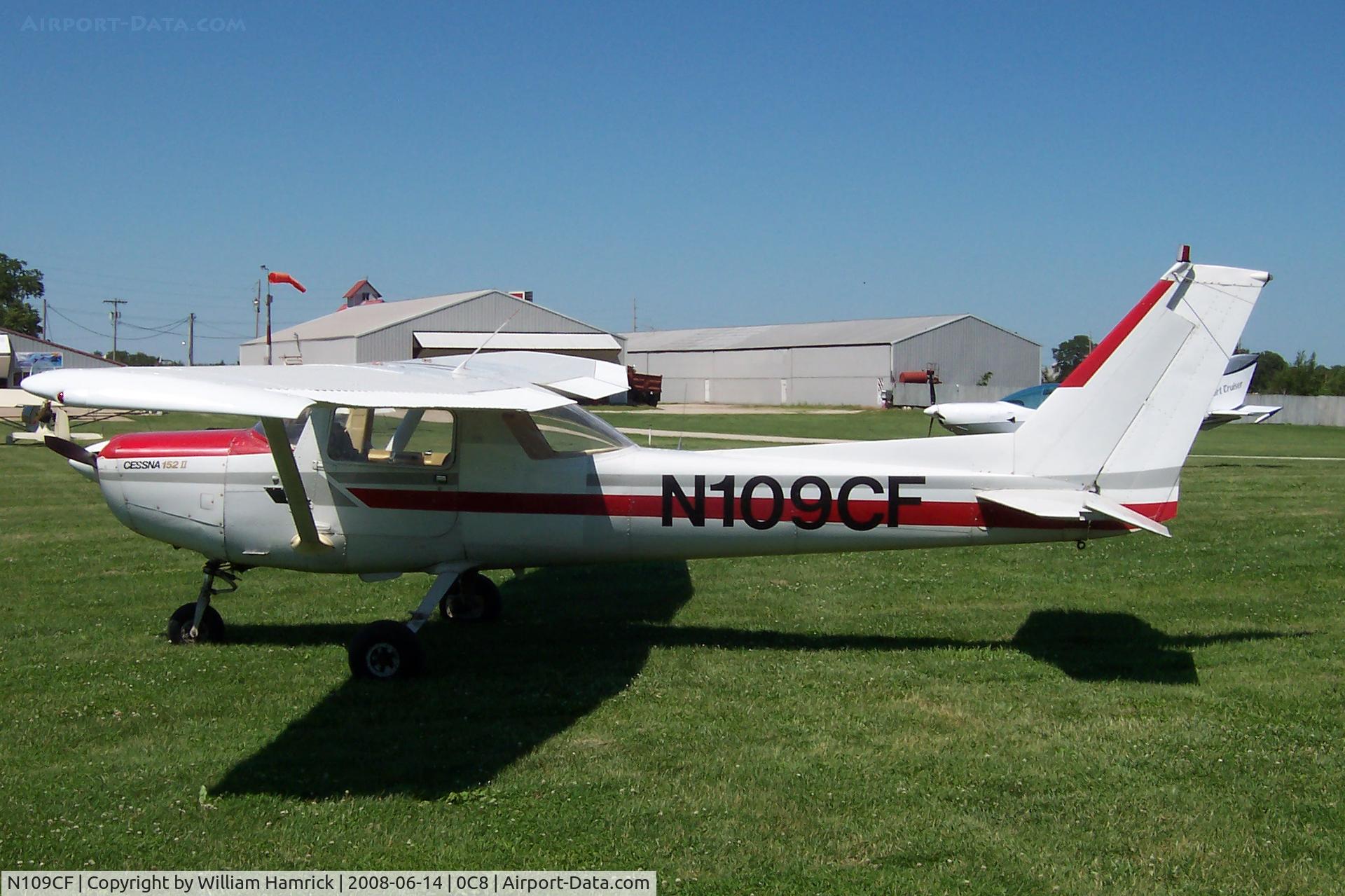 N109CF, 1978 Cessna 152 C/N 15282332, Rental 152 at Cushing Field