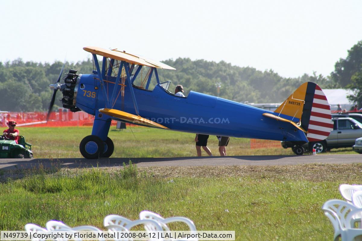 N49739, 1943 Boeing A75N1(PT17) C/N 75-4462, PT-17