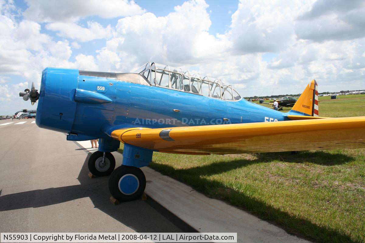 N55903, 1939 North American NA-64 C/N 64-3022, NA-64