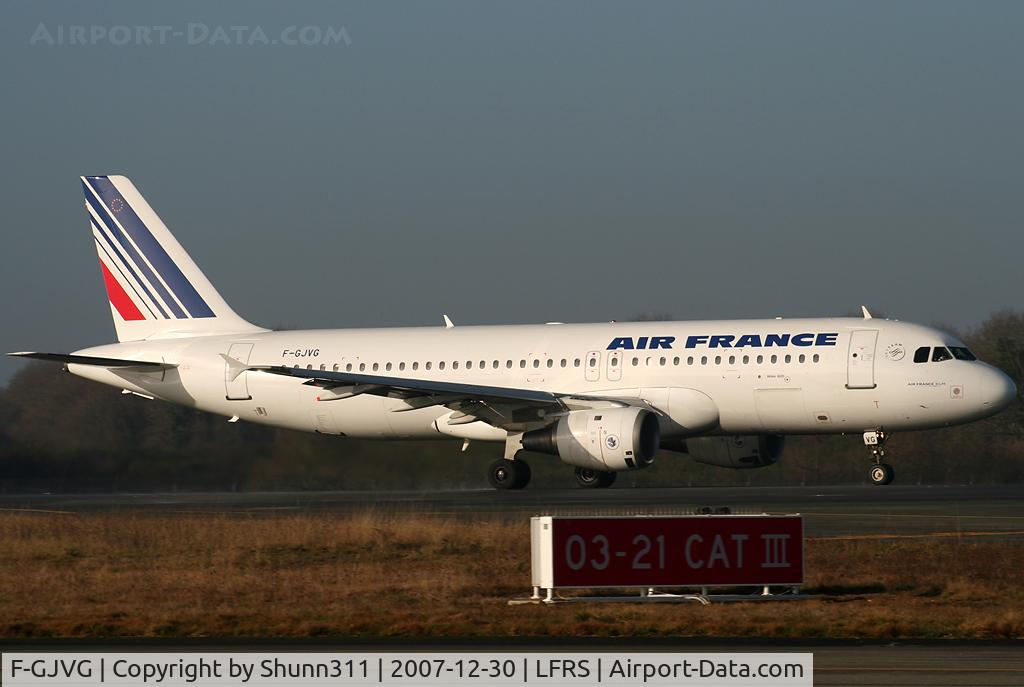 F-GJVG, 1991 Airbus A320-211 C/N 0270, On take off...