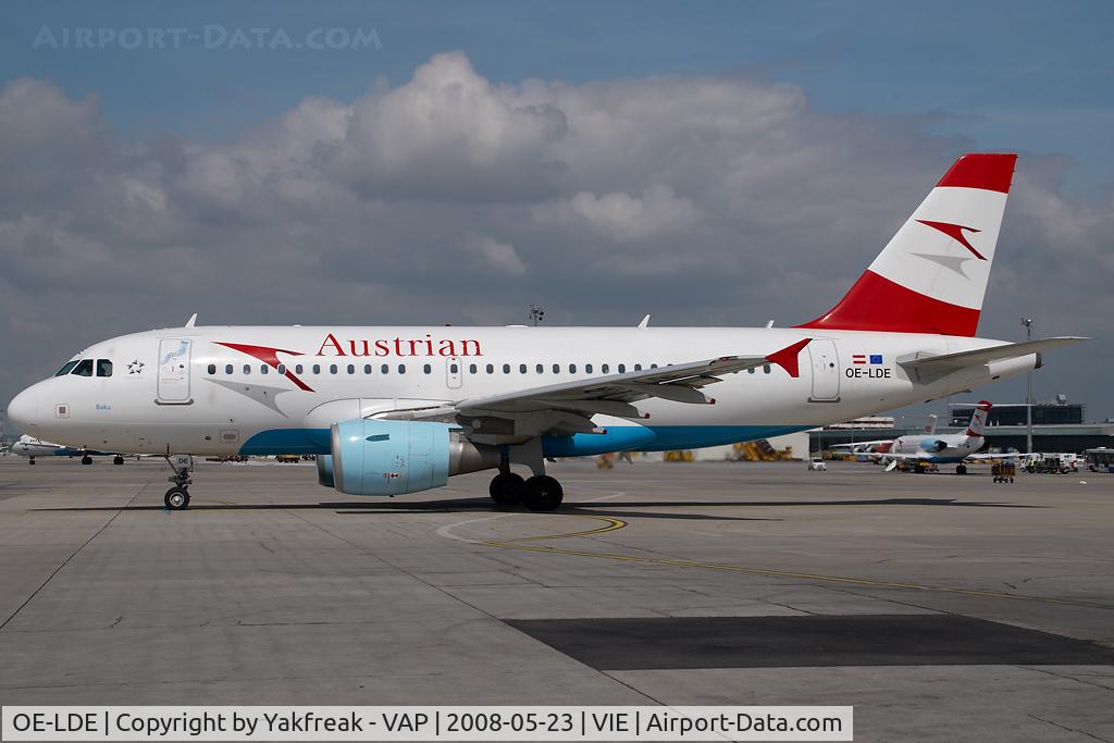OE-LDE, 2005 Airbus A319-112 C/N 2494, Austrian Airlines Airbus 319