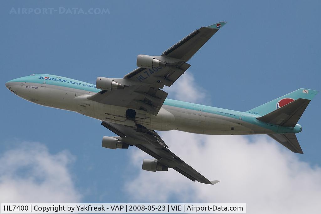 HL7400, 2001 Boeing 747-4B5F/SCD C/N 26414, Korean Air Boeing 747-400
