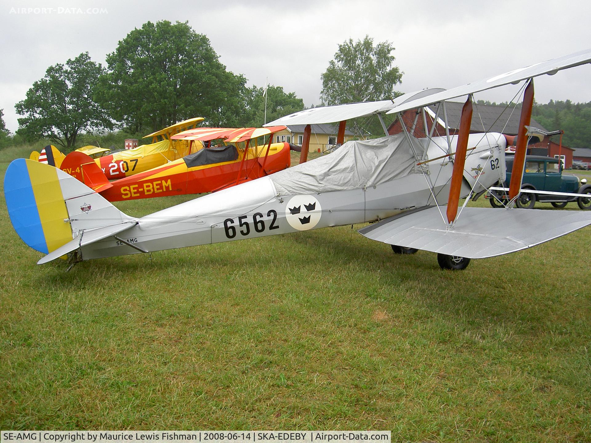 SE-AMG, 1940 De Havilland DH-82A Tiger Moth II C/N 84589, Tiger Moth DH-82A