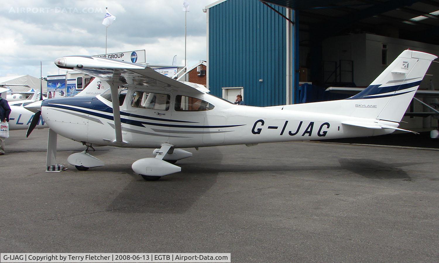 G-IJAG, 2005 Cessna 182T Skylane C/N 18281683, Aircraft on static display at AeroExpo 2008 at Wycombe Air Park , Booker , United Kingdom