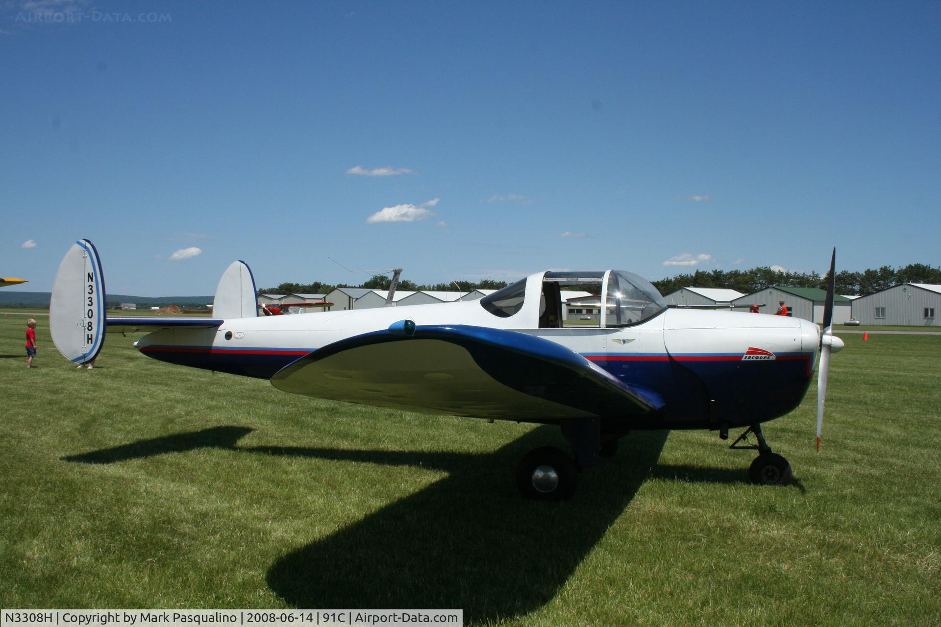 N3308H, 1946 Erco 415C Ercoupe C/N 3933, Ercoupe 415C