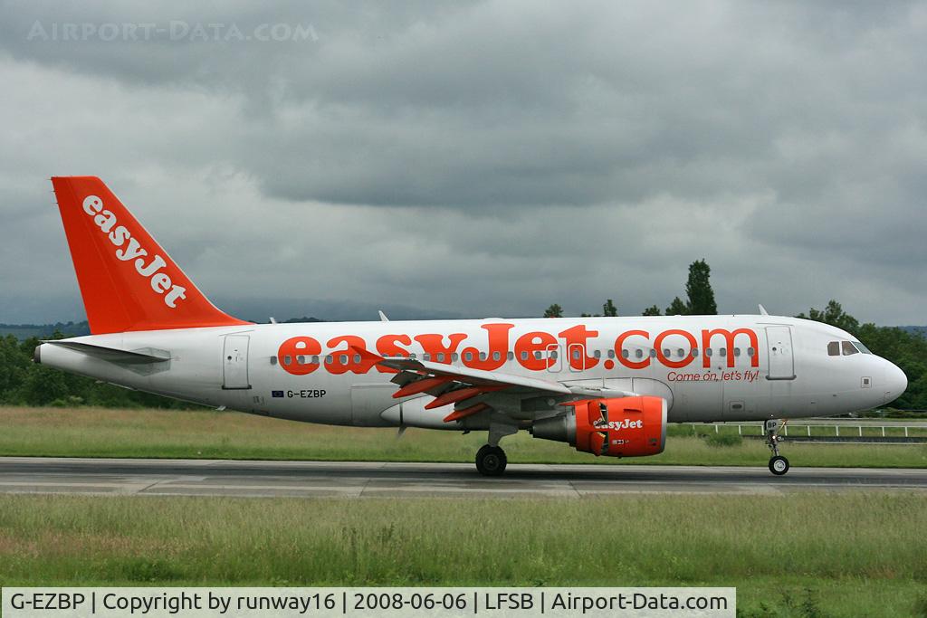 G-EZBP, 2007 Airbus A319-111 C/N 3084, easyJet arriving from SXF
