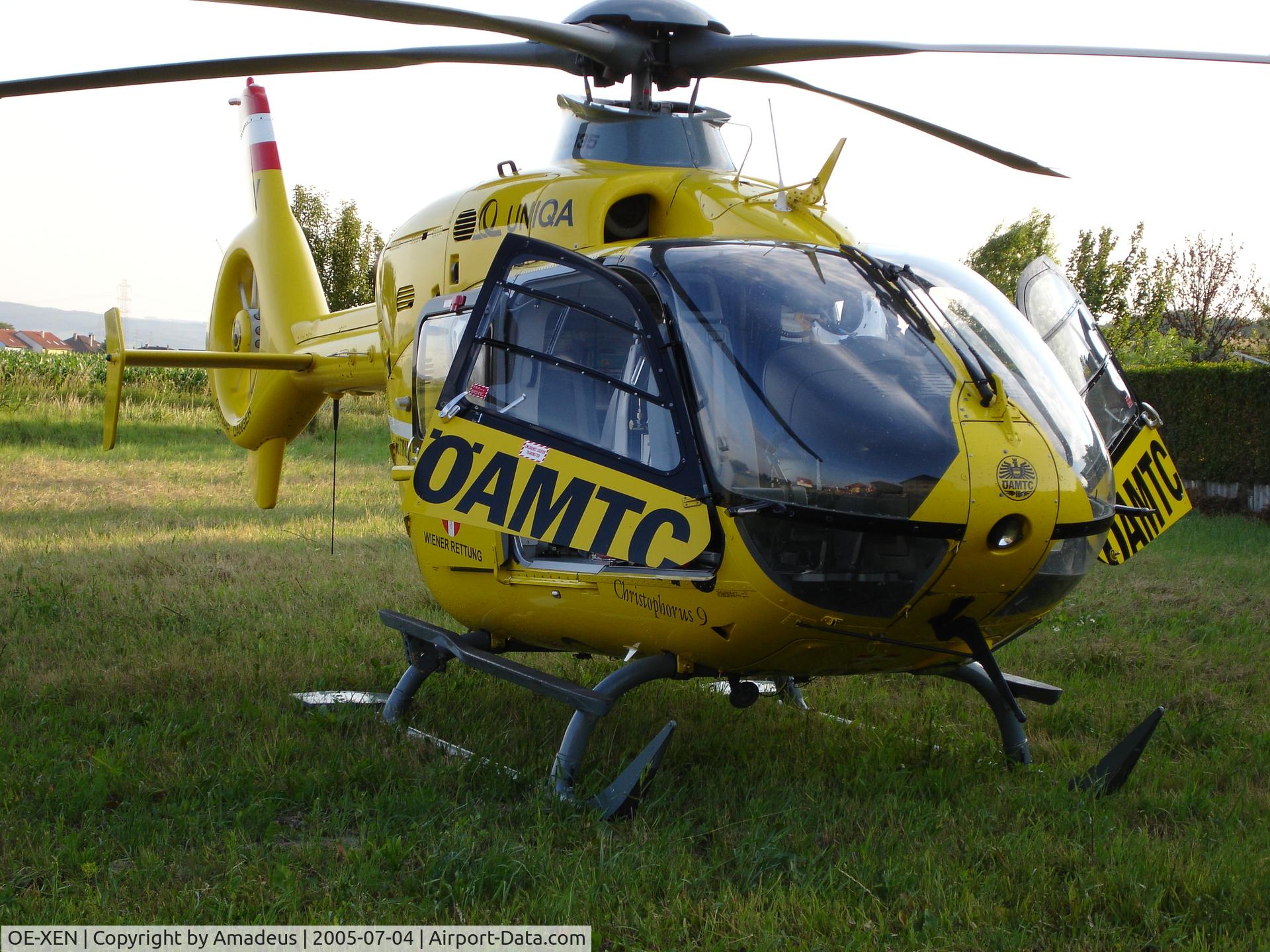 OE-XEN, 2001 Eurocopter EC-135T-2 C/N 0199, Rescue mission in my neighbourhood